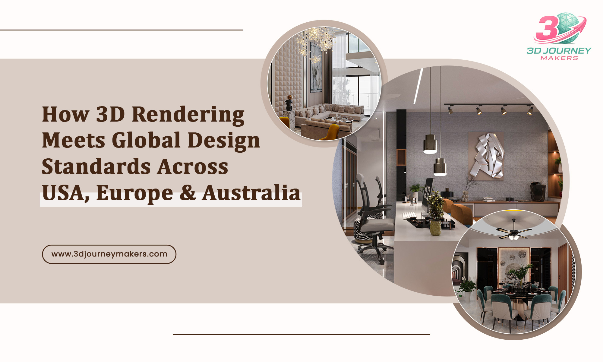 How 3D Rendering Meets Global Design Standards Across USA, Europe & Australia